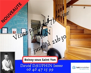 pavillon à la vente -   91790  BOISSY SOUS SAINT YON, surface 84 m2 vente pavillon - UBI465849689
